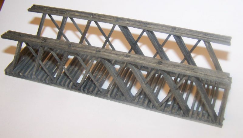 Howe truss bridge 90+ ft