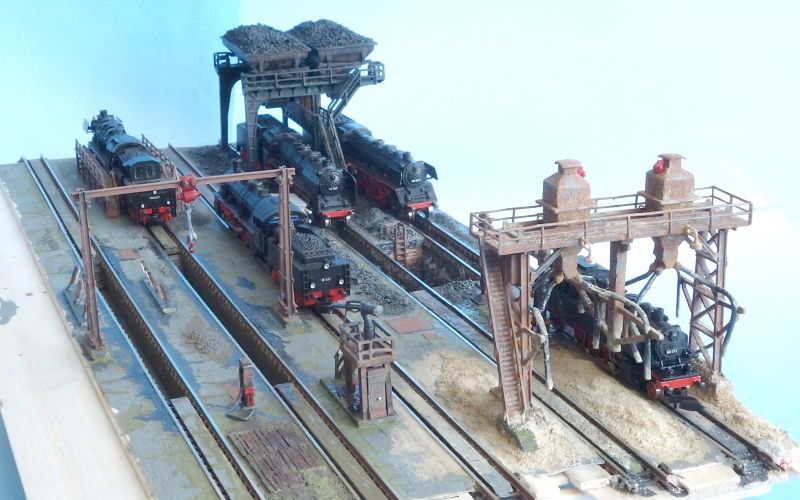 German steam depot