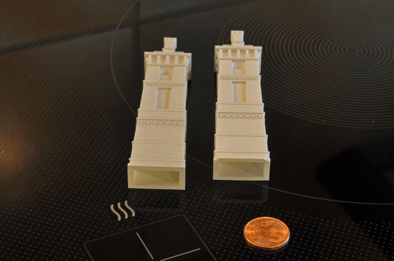 3D print comparism 3D Labs versus Shapeways