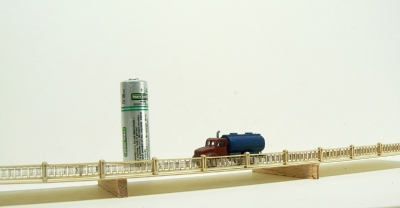 A Bridge Railing awaiting paint