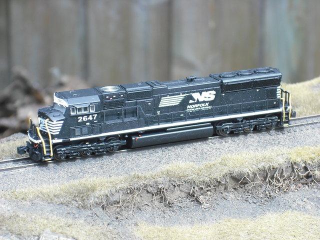 Norfolk Southern SD70M Phase II Flared